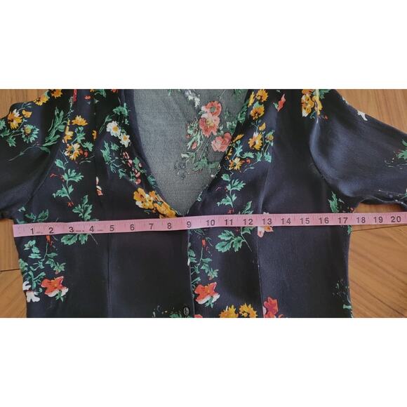 ROLLA'S Black Floral Maxi Dress - Picture 11 of 13